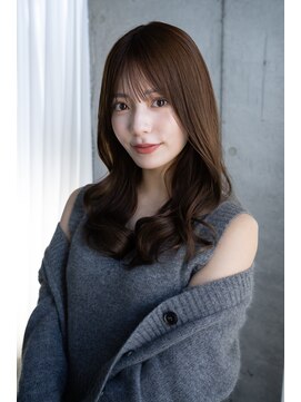 レノラ 本町(LENORA) 20代30代大人かわいいナチュラル暗髪ゆるめパーマヘア