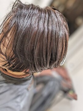 ルクス 新小岩(LUX) カット+白髪ぼかしデザインカラー