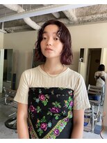 ヤント(yant)&nbsp;ボブパーマ×ブロッサムカラー