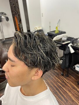 オハナ 洛西店(Ohana) ダブルカラー/メンズカット/メッシュ/メンズハイライト