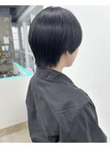 【jjeno】ハンサムショート×ブルーブラック×艶