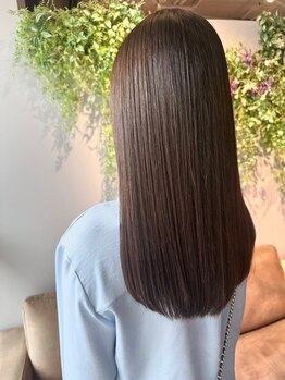 ヘア コンフォート グランフルール(Hair comfort GRAND FLEUR)の写真/《髪質改善に特化♪》カシミヤのように柔らかく、なめらかな指通り！"超高濃度水素ケア"でツヤ髪に…☆