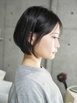 ホロン 池袋(HOLON) 池袋HOLON【コンパクトショートボブ/暗めカラー/黒髪】