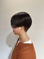 クリアー オブ ヘアー 藤が丘店(clear OF HAIR)&nbsp;刈り上げショート×オレンジブラウン