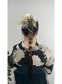ヘアセット/卒業式/入学式/成人式/母/子/袴/振袖/訪問着