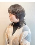 ウルフスタイル/レイヤー/ミディアム/20代30代40代