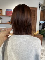 ハー(her)&nbsp;ボブ × オレンジ｜her 都立大学