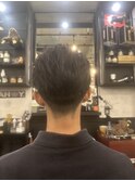 七三分け