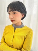 スッキリ束感ショートヘア