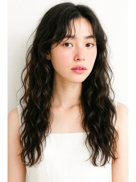 ラレイ ハラジュク(Lalei harajuku) 原宿スパイラルパーマ韓国パーマくるくるパーマセンターパート