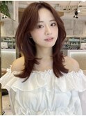 くびれヘア/大人レイヤー/20代/30代/40代