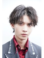 メンズサロン ゴールド 名古屋(GOALD)&nbsp;センターパート/波巻きパーマ