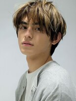 ステラ(STELLA) ブリーチ マッシュショート メンズカラー ツーブロック