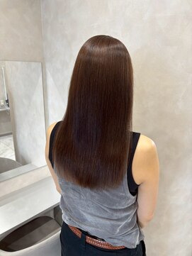 キング 梅田店(K!ng) 縮毛矯正髪質改善ハイライトレイヤーカット梅田美容室エクステ