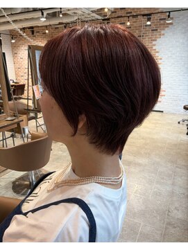 スペックホルダー(Spec Holder) ラベンダーピンク×ショートボブ10.26デザインカラー