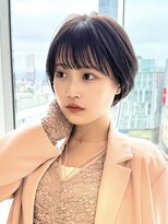 アフロート ルヴア(AFLOAT RUVUA)&nbsp;「岩田莉奈」ハイライトで白髪ぼかし★くびれショートボブ　新宿