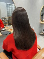 リーシュ イロン(Re:sh iron)&nbsp;中性ストレートパーマ/マロンカラー