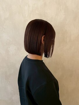 髪質改善/顔周りレイヤーカット/グレージュ[千葉/千葉駅]