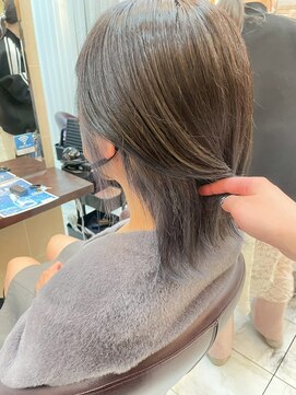 ルページ 千葉(lpage) 髪質改善/顔周りレイヤーカット/グレージュ[千葉/千葉駅]