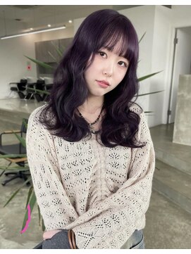 エートル 西金沢(etre) 10代20代30代レイヤーカットコテ巻き風パーマデジタルパーマ
