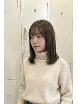 トレ(tre.) 髪質改善 レイヤースタイル 大人可愛い