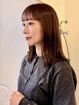 ヨウ(YEAU)の写真/一人ひとりのファッションやライフスタイルに合ったhairをご提案。流行を追いすぎず、"らしさ"を大切に。