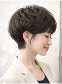 ショート/ショートヘア/ショートボブ/20代30代40代50代/表参道