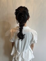 ヘアセット専門サロン by OKINAWA WATABE WEDDING 那覇店 編みおろし