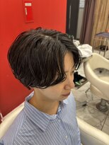 マニクレアーレ 北千住店(mani CREARE) ハンサムショート×ニュアンスパーマ