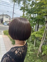 アース 名取店(HAIR&MAKE EARTH)&nbsp;艶感たっぷりオリーブベージュ