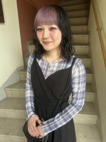 コレットヘアー ザモリオカ(Colette HAIR the MORIOKA)&nbsp;bang color×perm style