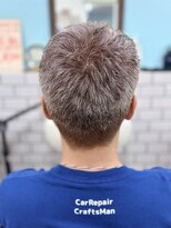 サムズヘア(Sam's hair) メンズカットハイライト白髪ボカシ