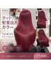 【岩下指名限定】カット＋髪質改善カラー＋TOKIOハイパーインカラミtr