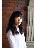 鈴木えみさん風~「暗髪」×「ゆるぼさ」が可愛い~