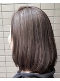 白髪染め＆ナチュラルベージュ