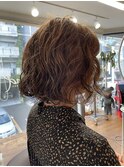 パーマボブスタイル