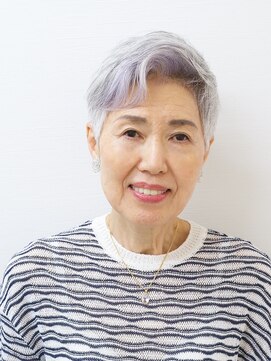 えがお美容室 【えがお美容室】50代60代に人気◎フロントアップショート
