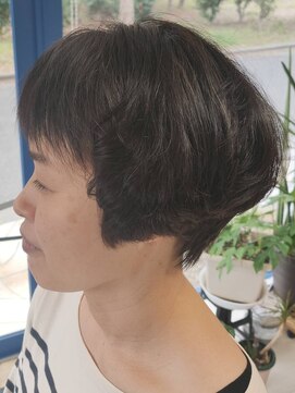 グラムゼロ 大人カワイイショートボブスタイル