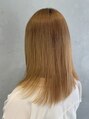アース 高円寺店(HAIR & MAKE EARTH)&nbsp;ブリーチ毛でも◎縮毛矯正は大好評です【プレミアムストレート】