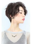 ボリュームアップ黒髪ショート【RENJISHI 松岡】