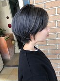 ナチュラルで顔馴染みの良い大人可愛いショート［新百合ヶ丘]