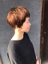 イメ(ime.) 刈り上げ丸みショート