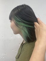 アンドブルー(and blue)&nbsp;イヤリング×Green
