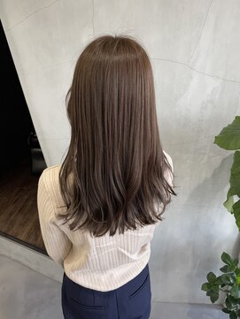 ティティ(TiTi) ブリーチなしカラー×ミルクティーカラー[TiTi_栗林れい]