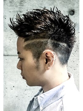 クレドガーデン 浦和店(CRED GARDEN) (クレドガーデン浦和店)剃り込みソフトモヒカンg2