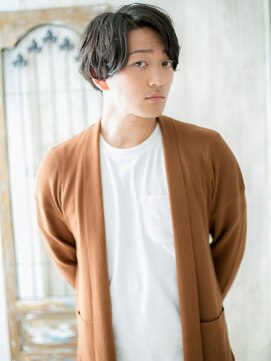 モッズヘアメン 札幌月寒店(mod's hair men) ≪mod's men≫七三分け◎コンマバングスマートマッシュe