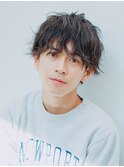 ツーブロック×ミックスラフパーマのおしゃれショート