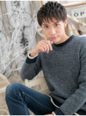 韓国風ランダムパーマ束感マッシュショートm越谷20代30代40代