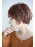 小顔マッシュショート