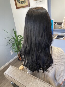 ベル ヘアアンドヘッドスパ(Belle Hair&Head spa) 黒髪ロング